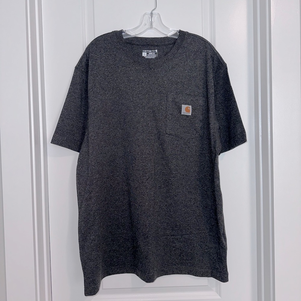 Carhardt Men’s Shirt - Size Large - New Condition - Dark Gray